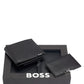 BOSS SMALL LEATHER WALLET & CARD GIFT SET